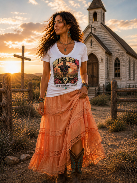 Women’s relaxed v-neck t-shirt