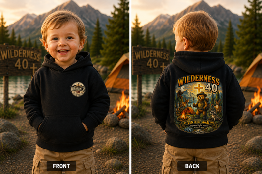 Toddler fleece pullover hoodie