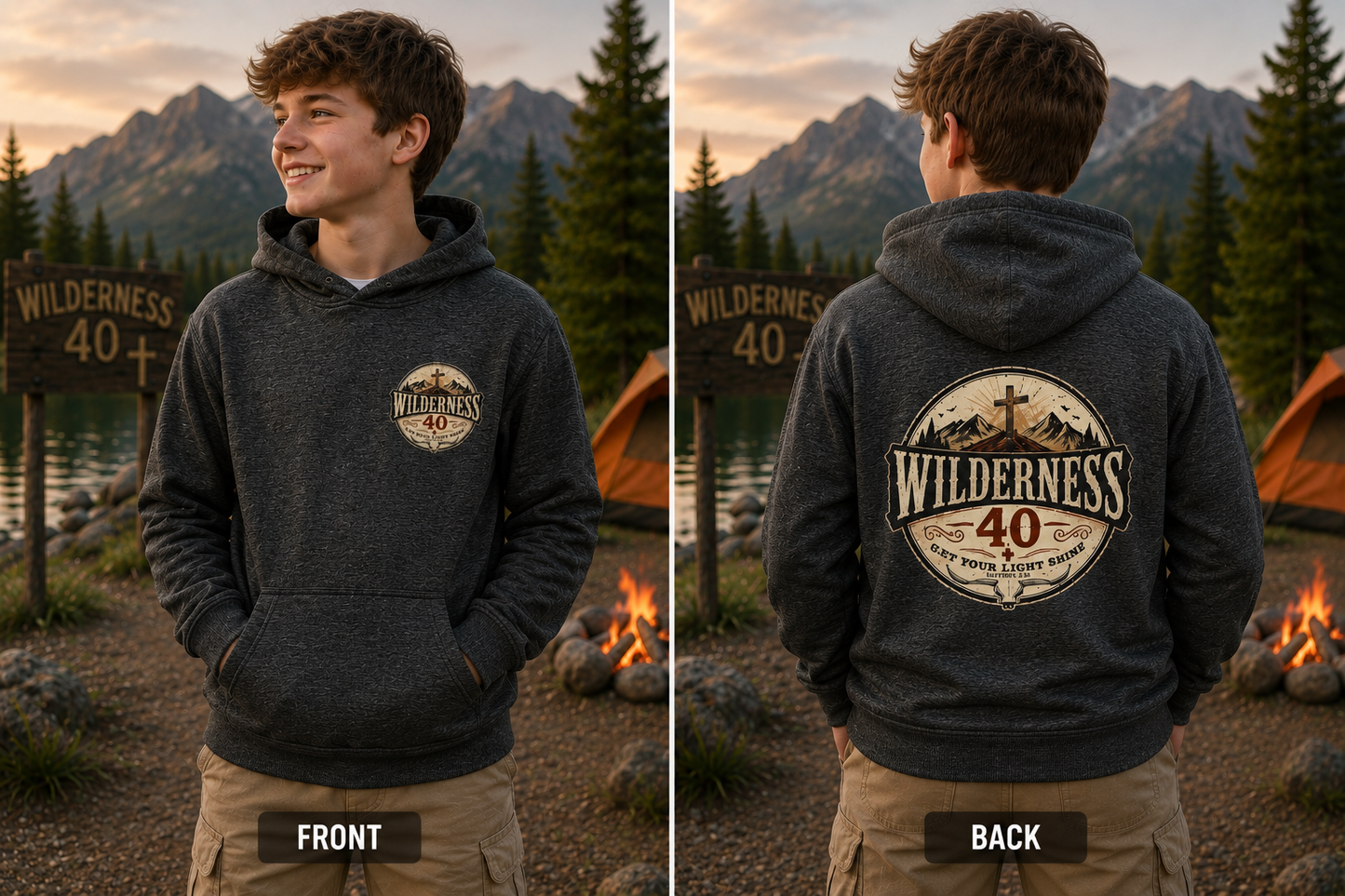 Youth heavy blend hoodie