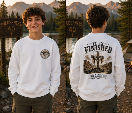 Youth crewneck sweatshirt